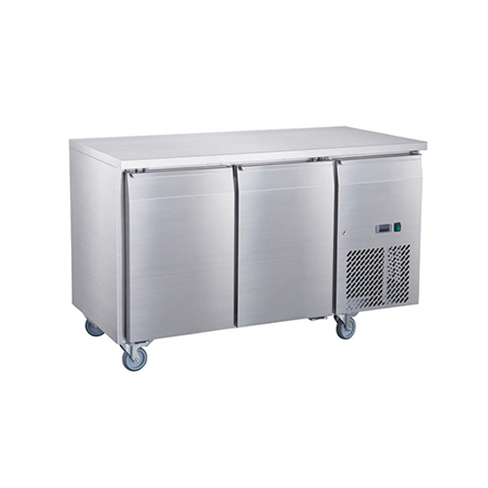 2 Doors Undercounter Fancooling Freezer