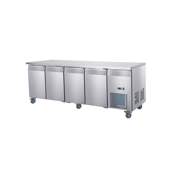 4 Doors Fancooling Undercounter Freezer