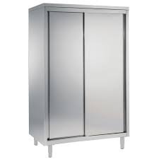 STAINLESS STEEL VERTICAL WALL CUPBOARD